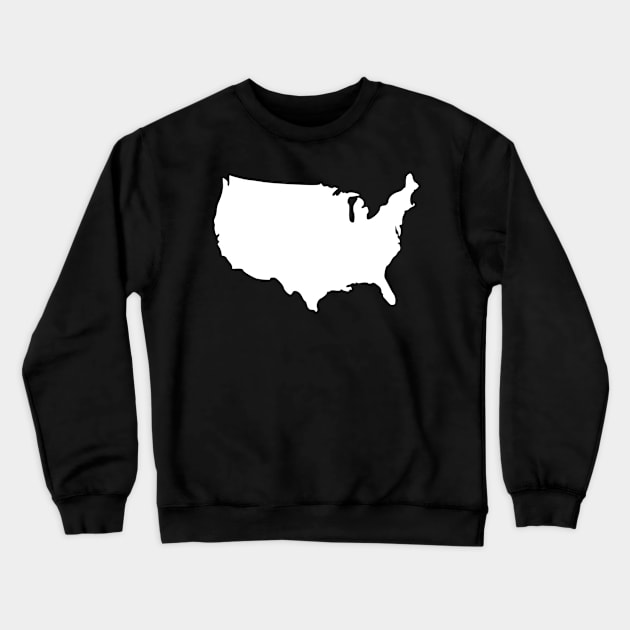 USA - United States Crewneck Sweatshirt by Designzz